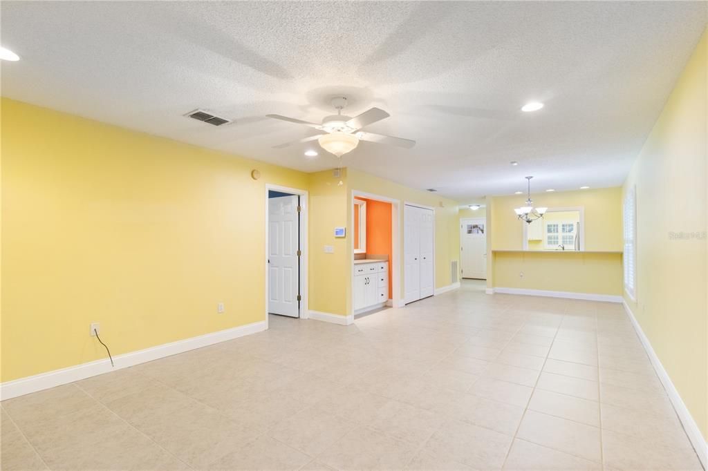 Living Room to Kitchen View