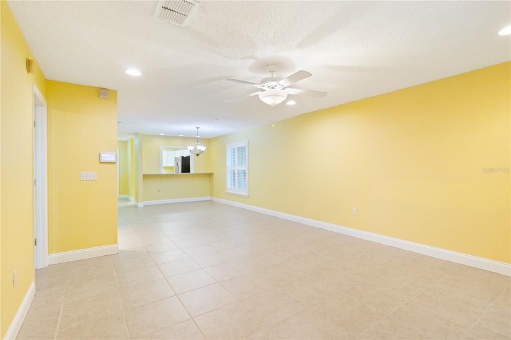 Living Room To Kitchen View