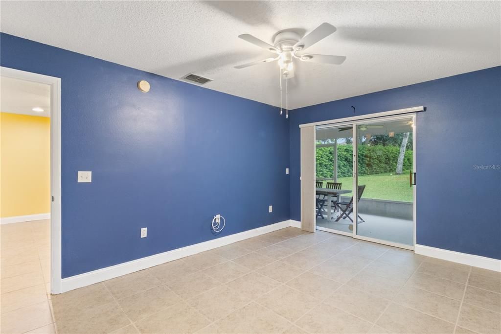 Primary Bedroom to Porch View