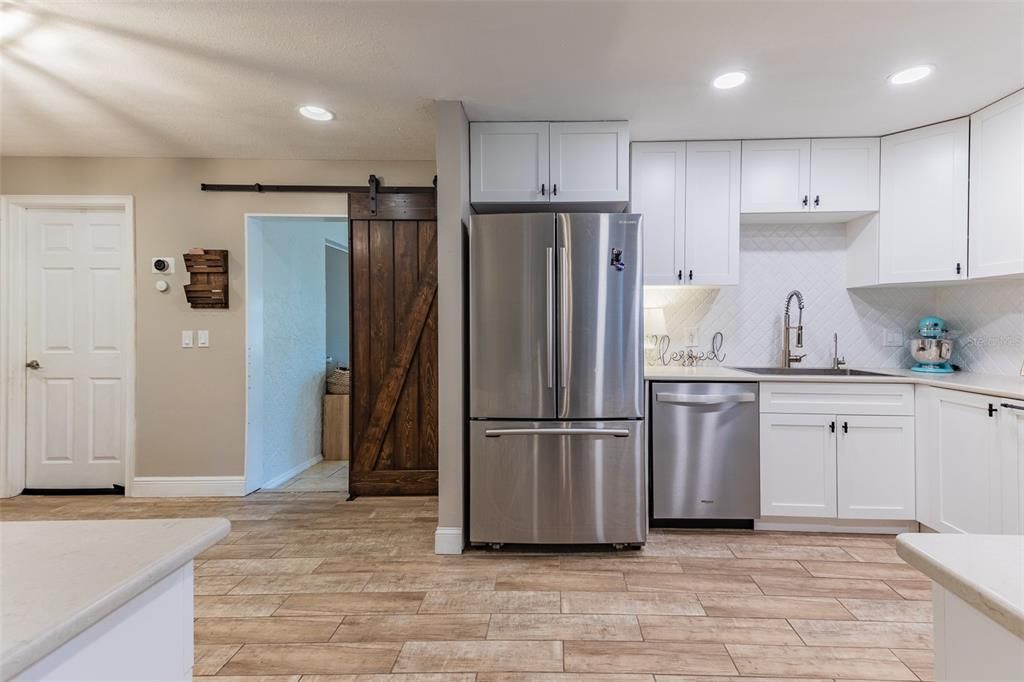 Kitchen with Bonus Room Entrance