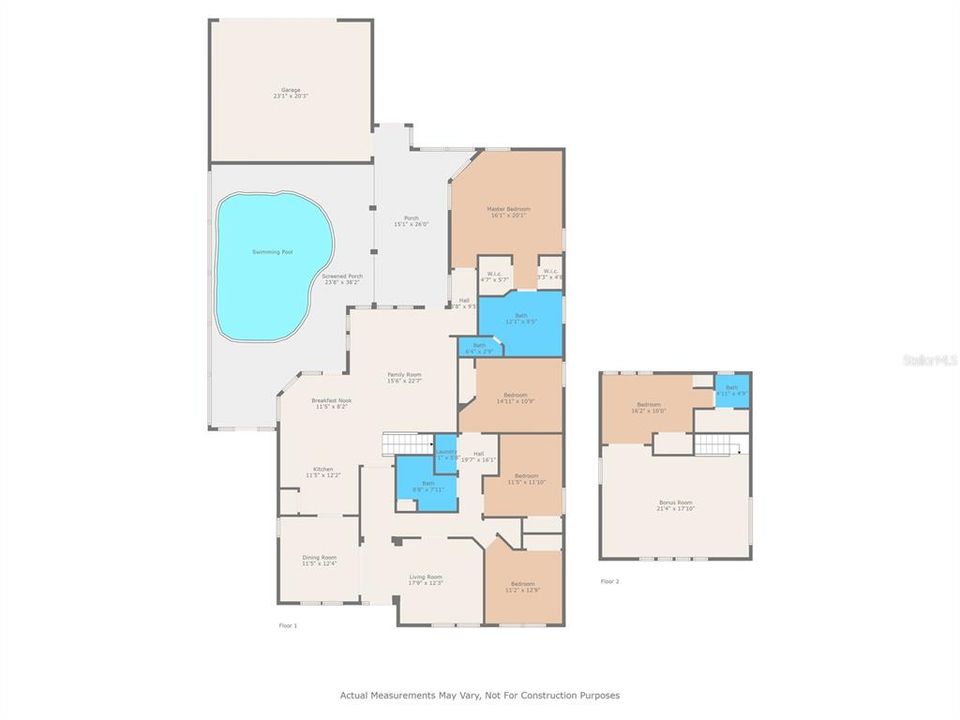 合同活跃: $1,095,000 (5 贝兹, 2 浴室, 2881 平方英尺)