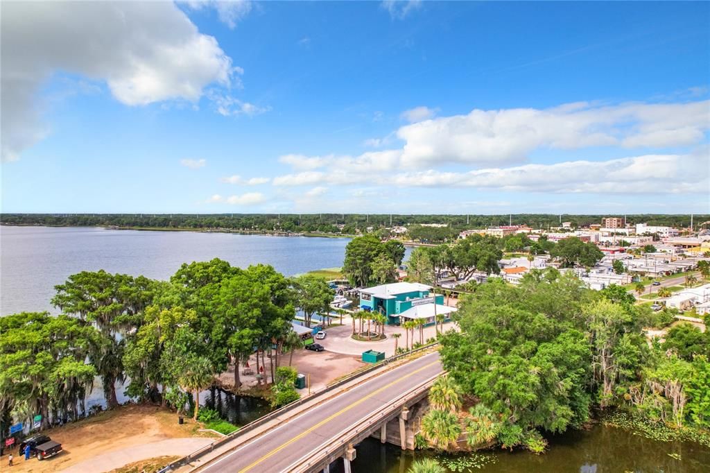 Waterfront Grill right down from property