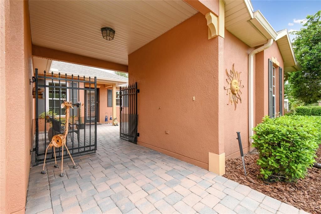 COURTYARD GATED ENTRY