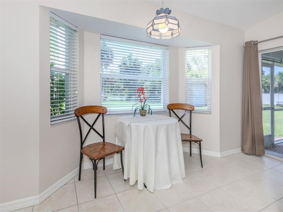 Bay Window At Breakfast Nook