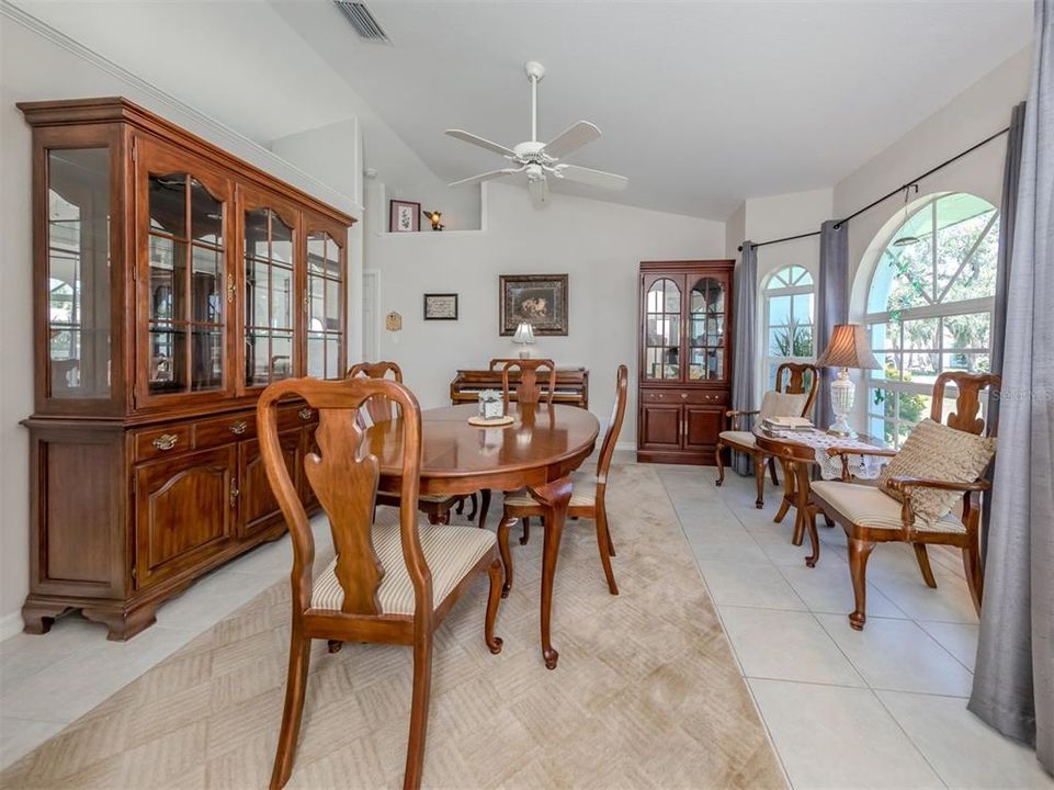 Living Room Used as Formal Dining Room