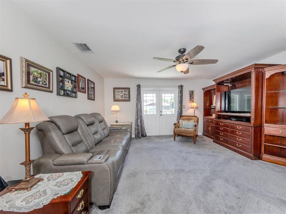 Guest Bedroom Used as Family Room