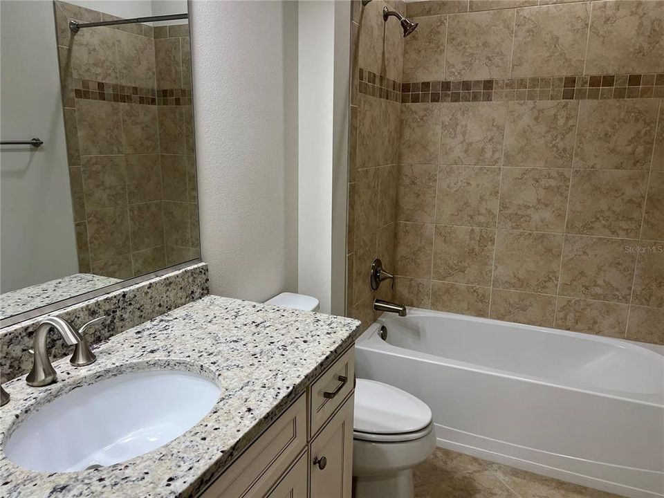 Guest Bath with Tub & Shower