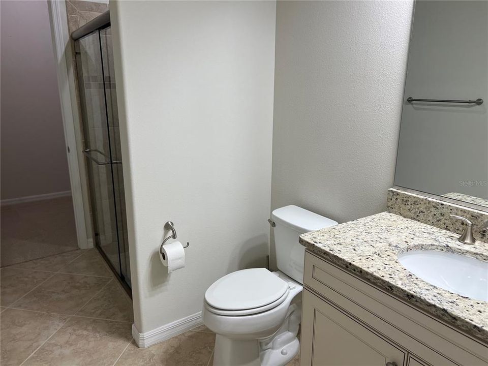 2nd Master Bath with Walk In Shower