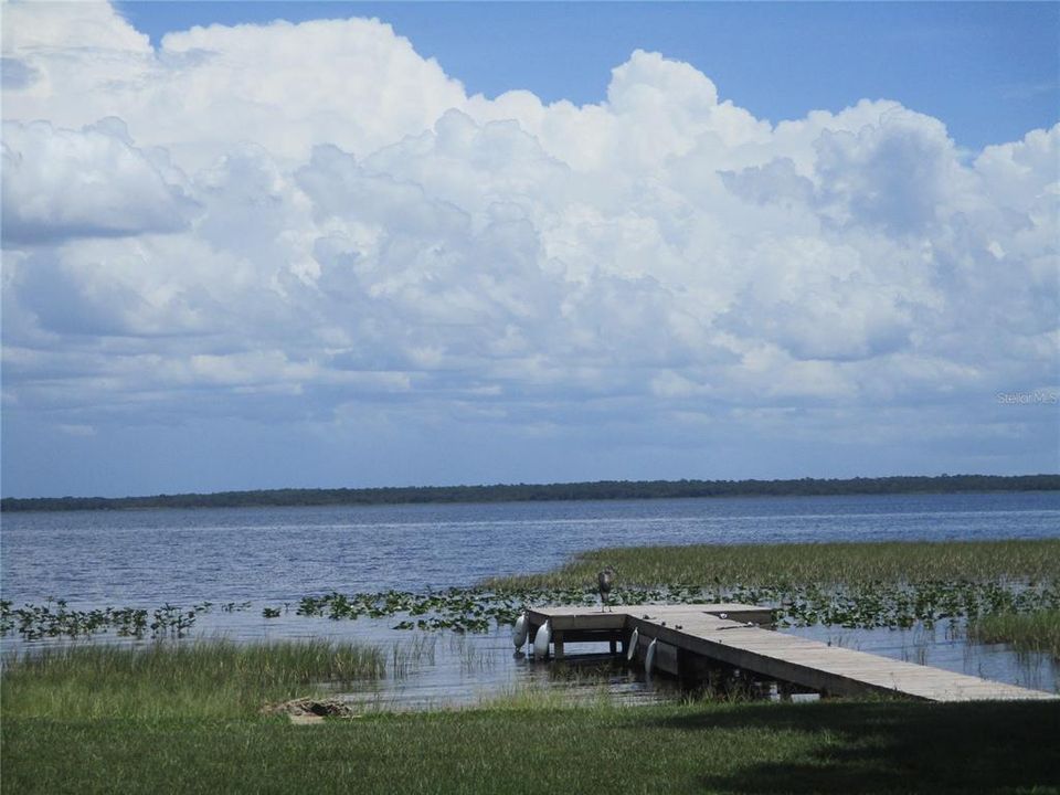 LAKE VIEW WITH DOCK