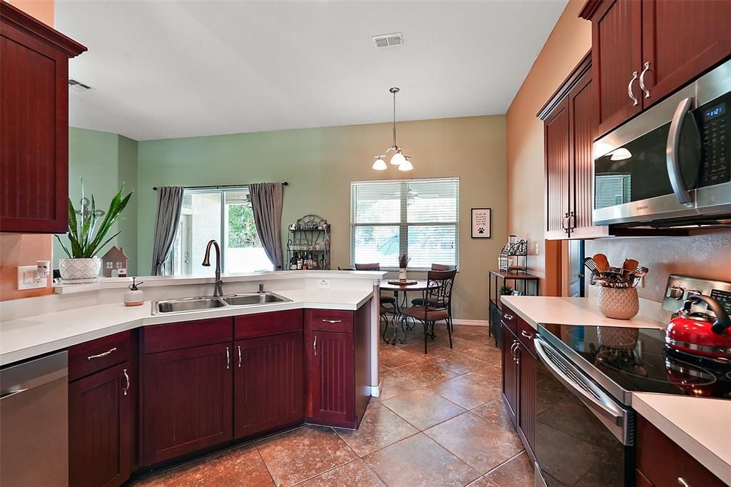 Kitchen with Plenty of Storage