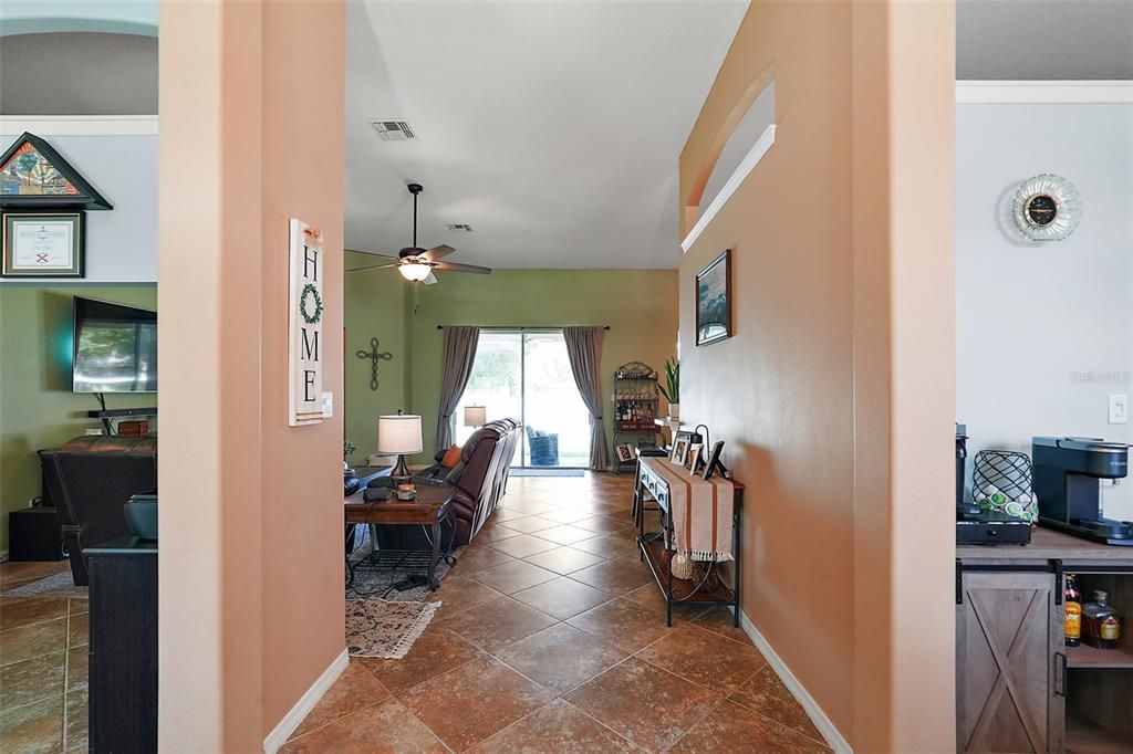 Foyer leading to Living Area