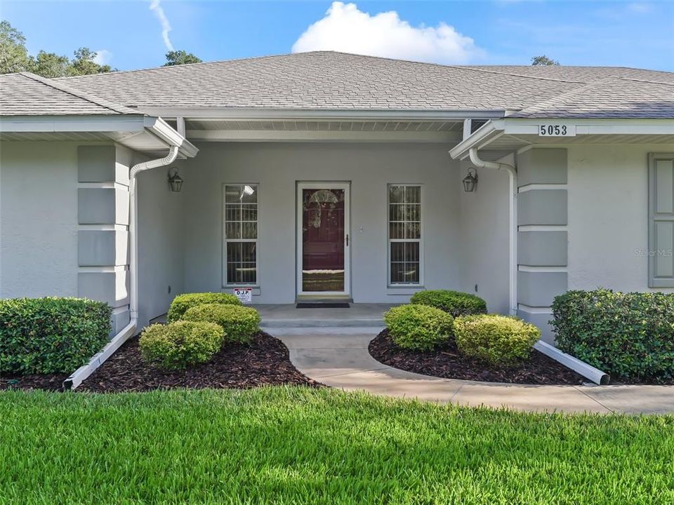 Covered Entryway