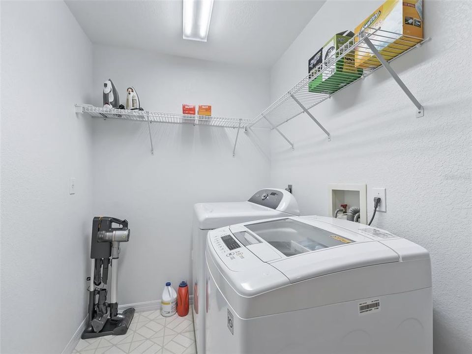 Indoor Laundry Room