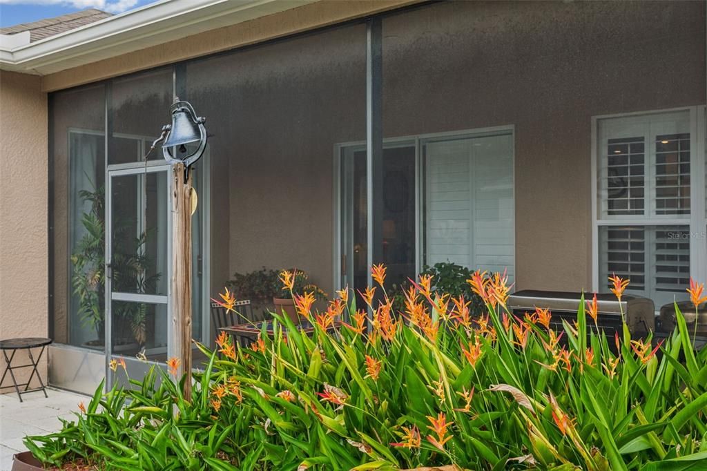 Screen Enclosed Lanai with Roof