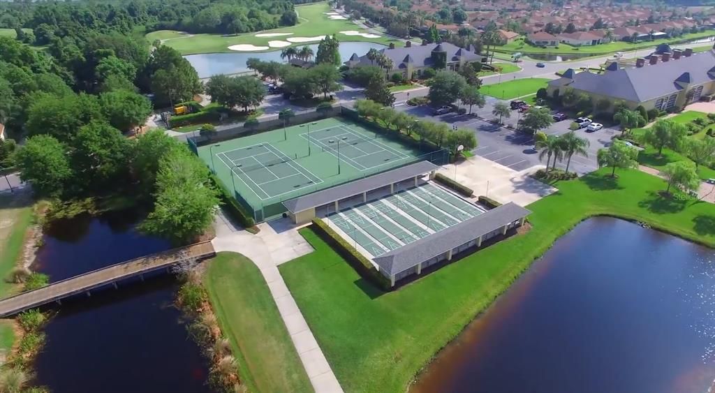 Tennis Court and Shuffleboard Courts