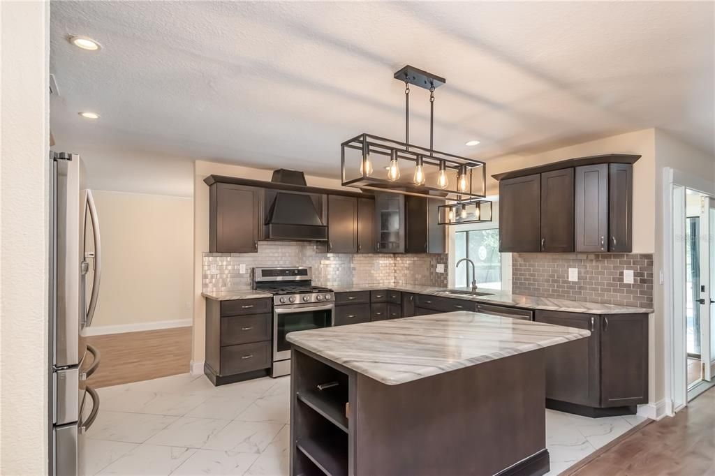 Highly functional kitchen with granite