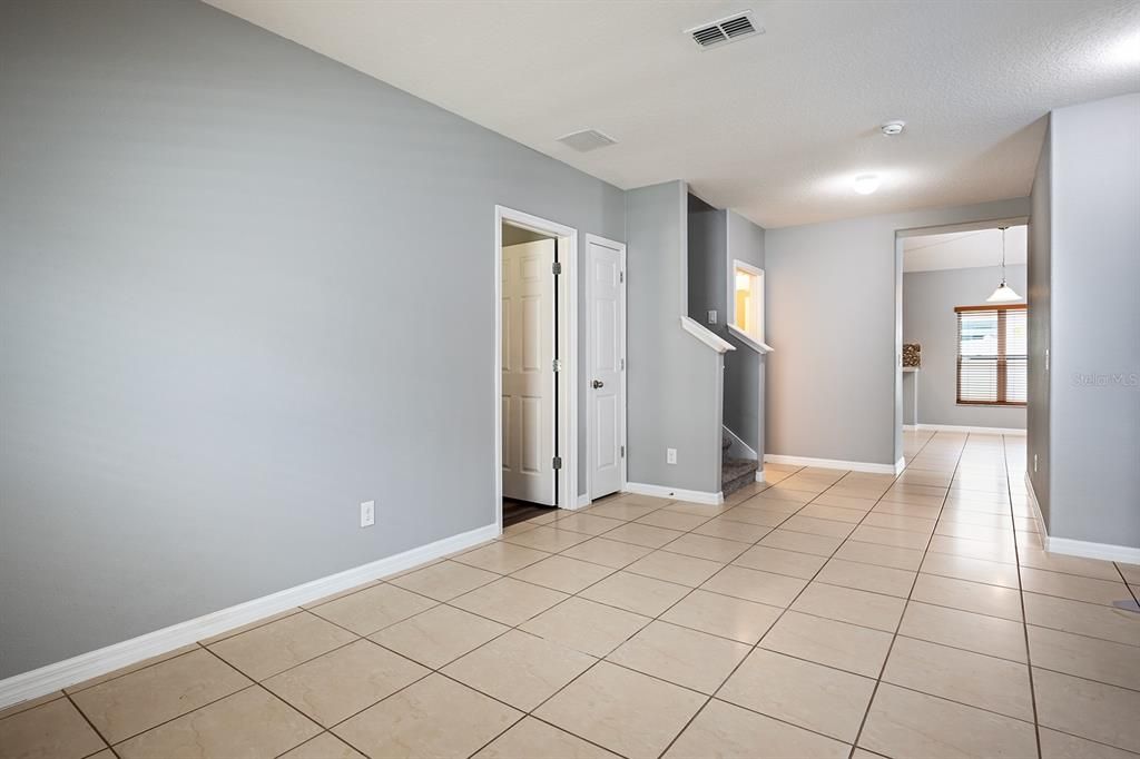 Bonus Room Looking at Stairs