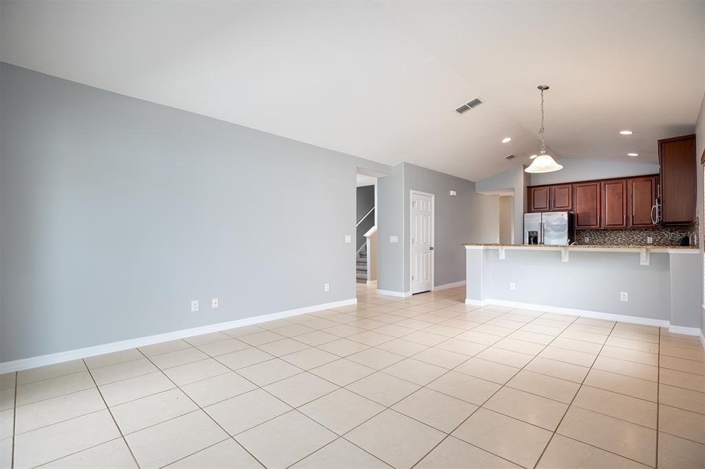 Family Room off of Kitchen