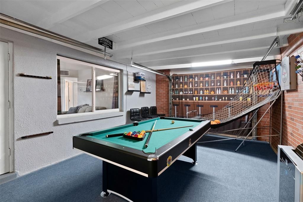 Game room or possible garage