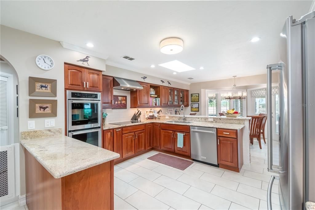 Main kitchen cooking area