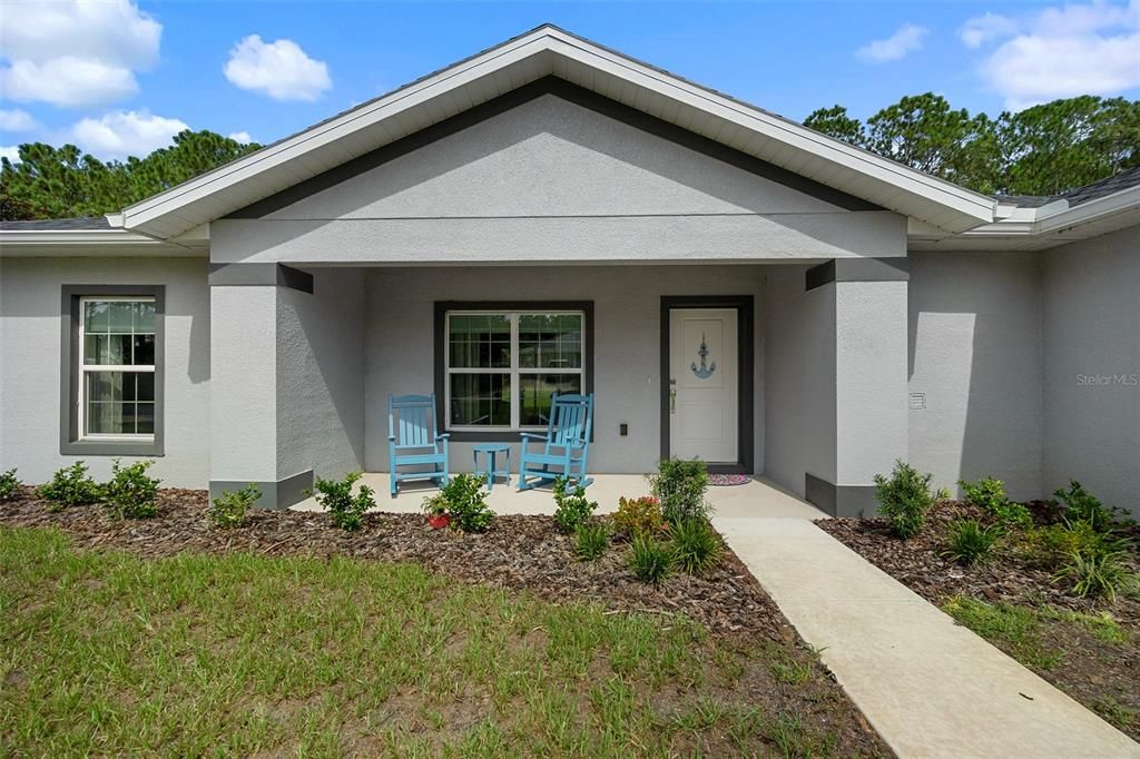 Front Walkway to Front Porch