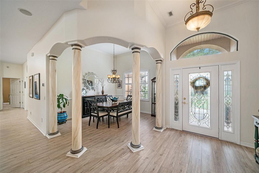 Front Door/ Dinning Room