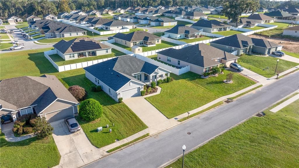 Spacious back yard