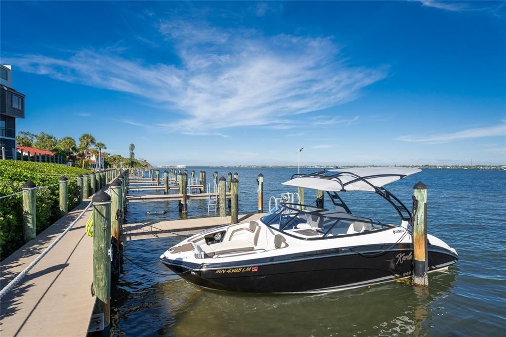 View of the Boat Slips