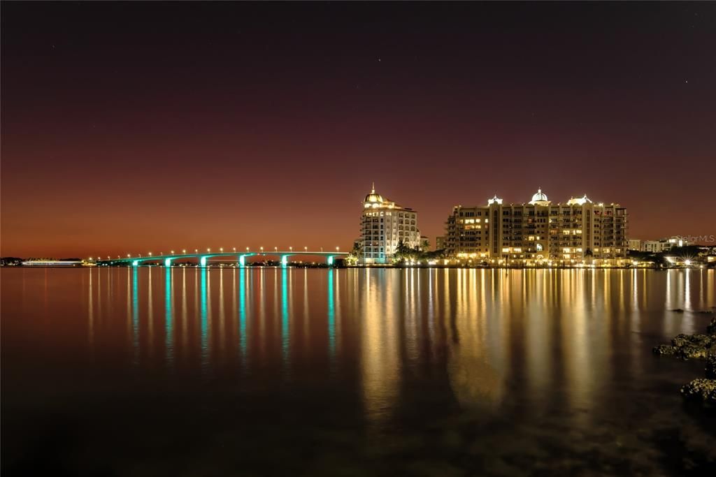 SARASOTA AT NIGHT