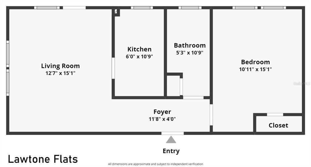 For Rent: $1,645 (1 beds, 1 baths, 550 Square Feet)