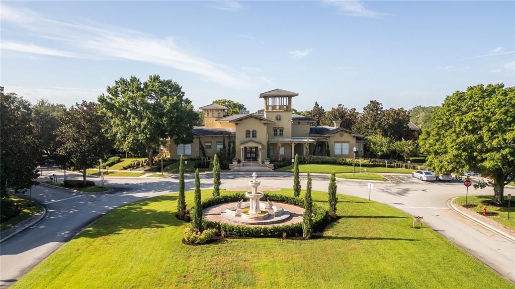 Entry way to Club House