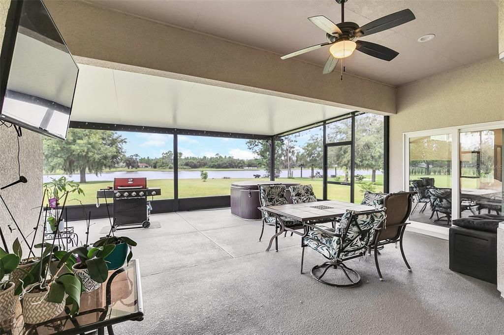 Extended Covered/Screened Lanai