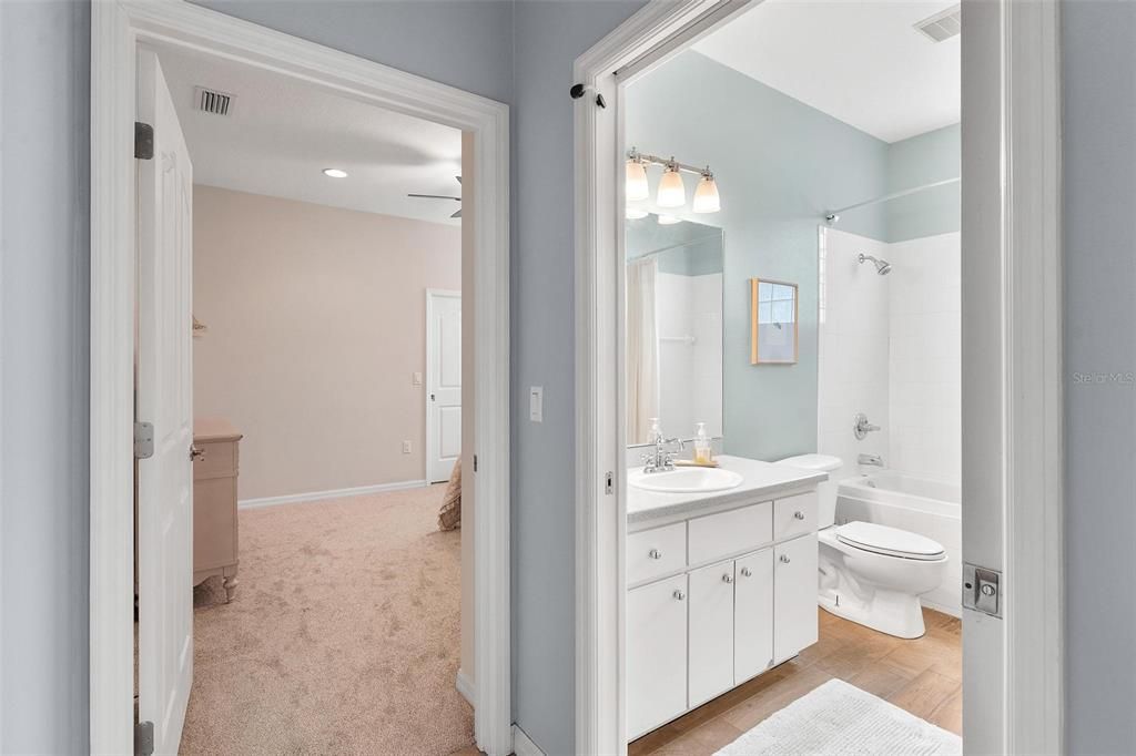 Hallway leading to Bedroom Two and Guest Bath