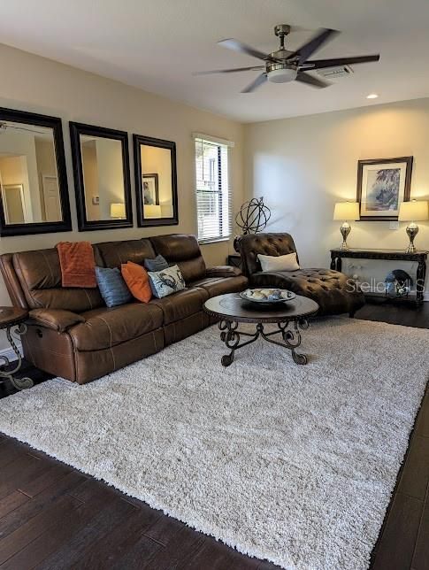 Downstairs living area