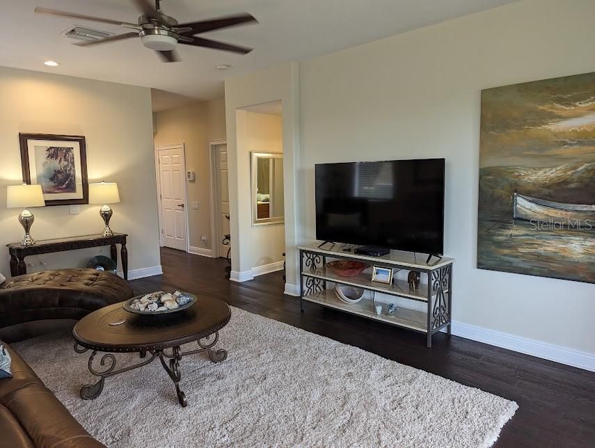 Downstairs Living area