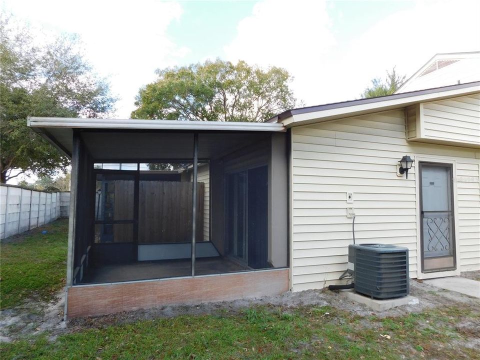 Screened Patio