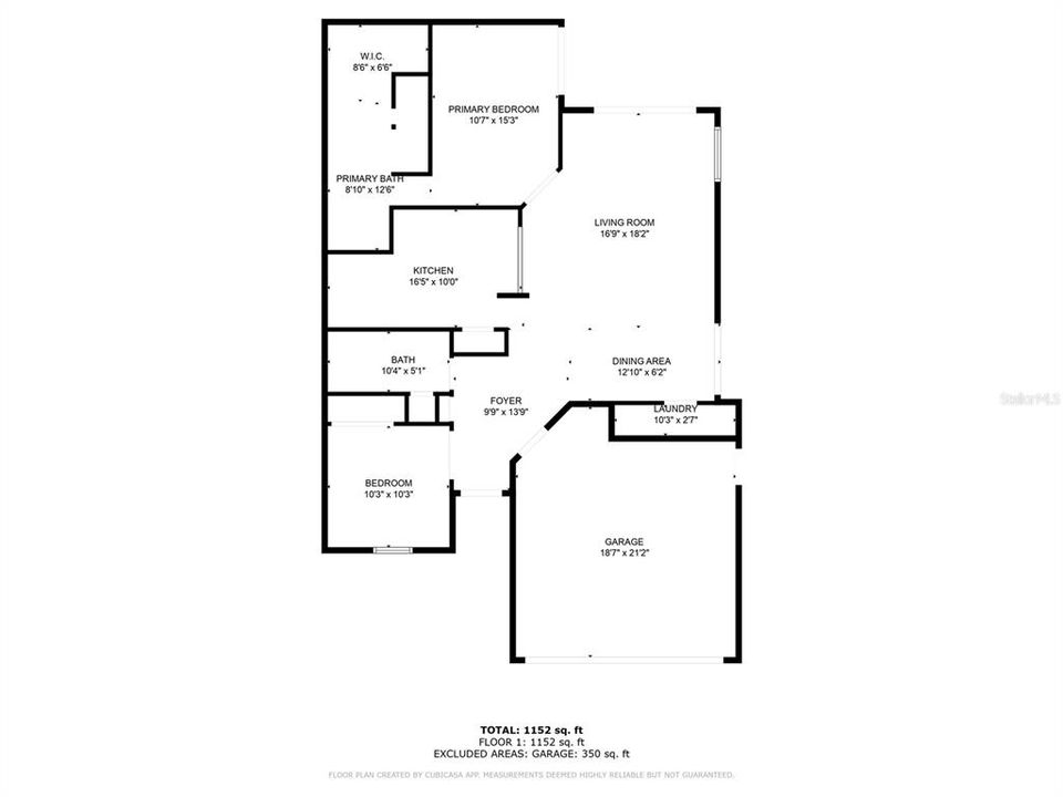 For Sale: $425,000 (2 beds, 2 baths, 1201 Square Feet)