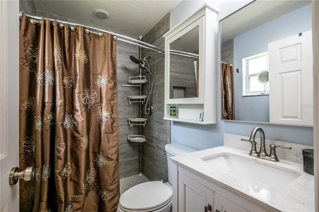 Primary Bath with large shower.