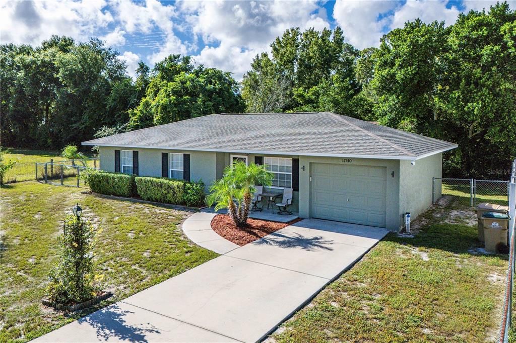 Fenced rear yard and plenty of space for an RV or boat!