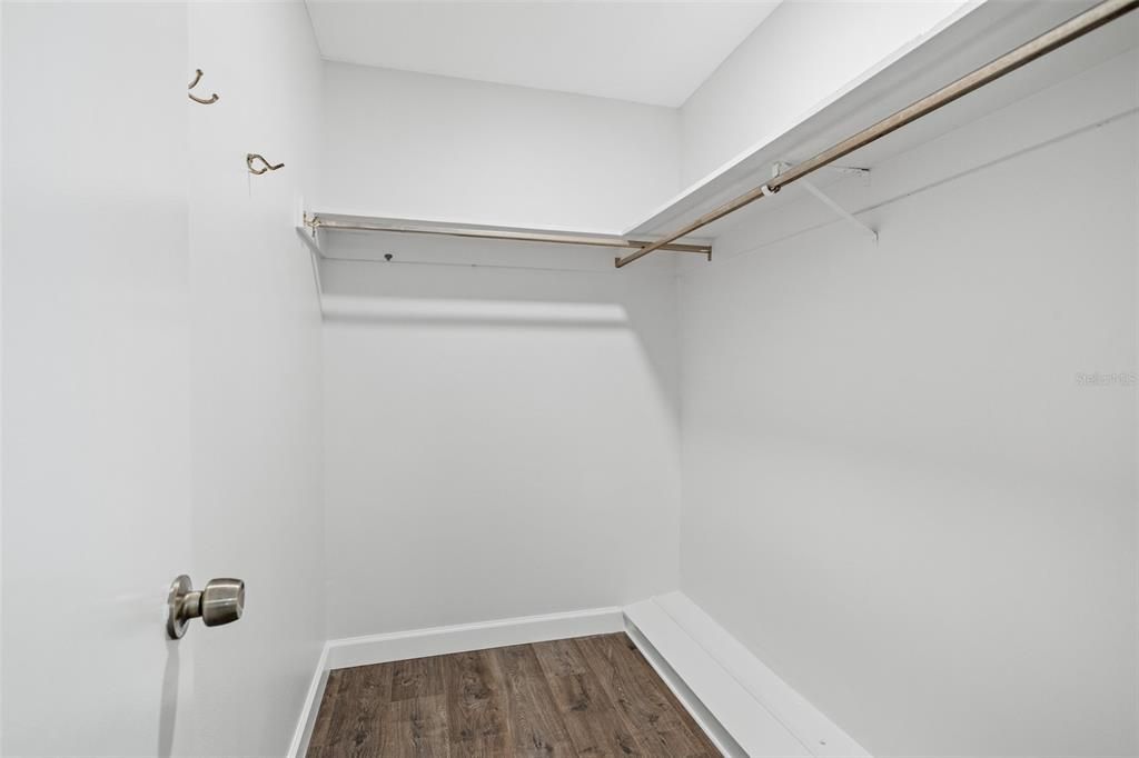 Primary Bedroom - Walk in closet