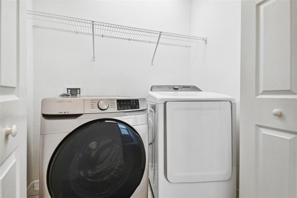 Upstairs Laundry Closet