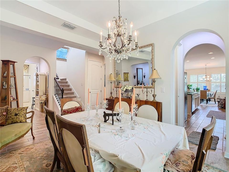 Dining Room Leading to Butler Pantry