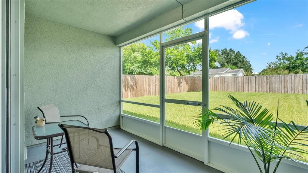 Back porch off of Primary bedroom