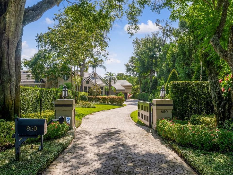 Gated Driveway