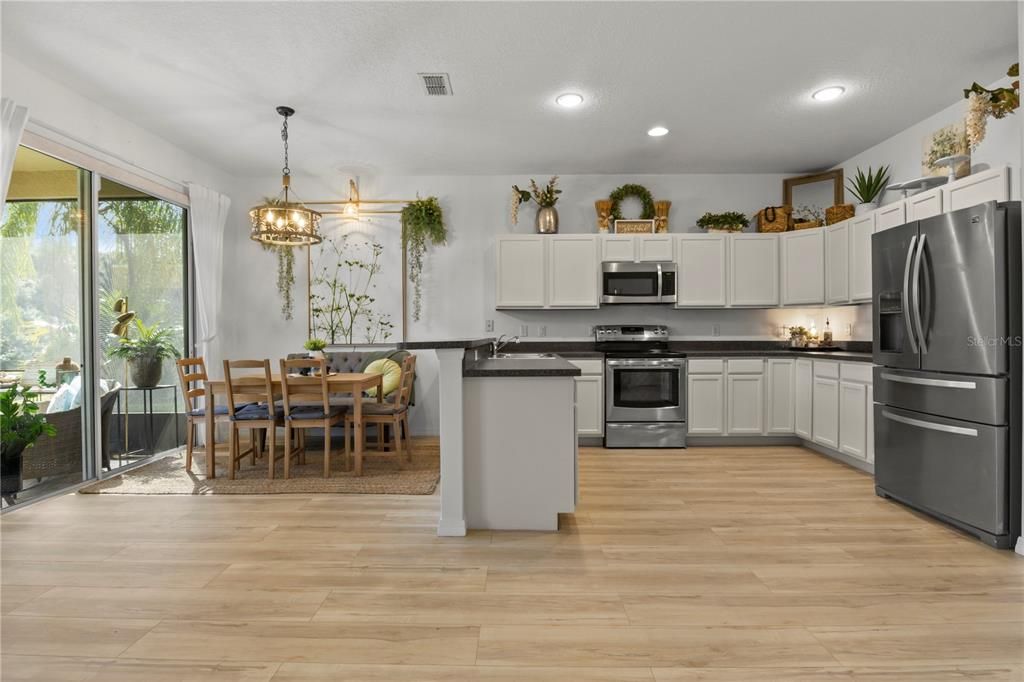 Kitchen and Dining Nook