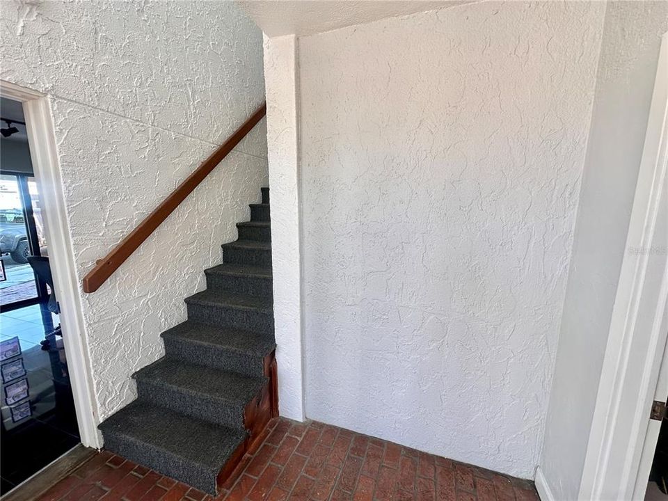 stairs to second floor