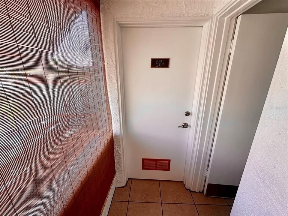 private office entrance