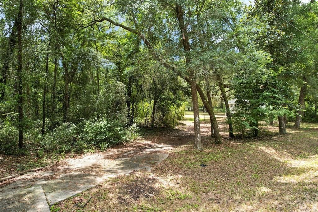 Driveway Apron to Access Property