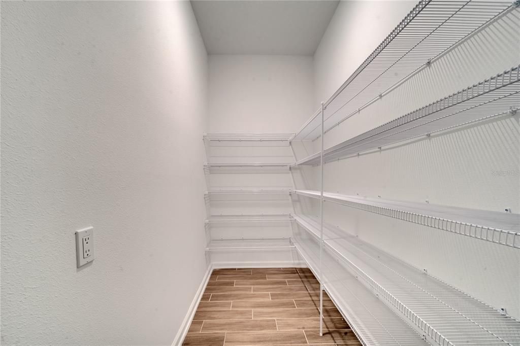 Deep Walk-In Pantry