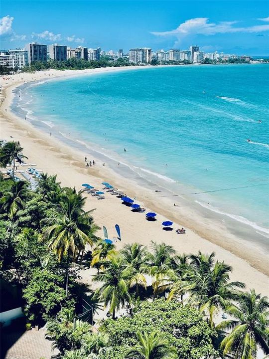 Isla Verde beach